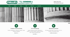 Desktop Screenshot of phillipsbonding.com